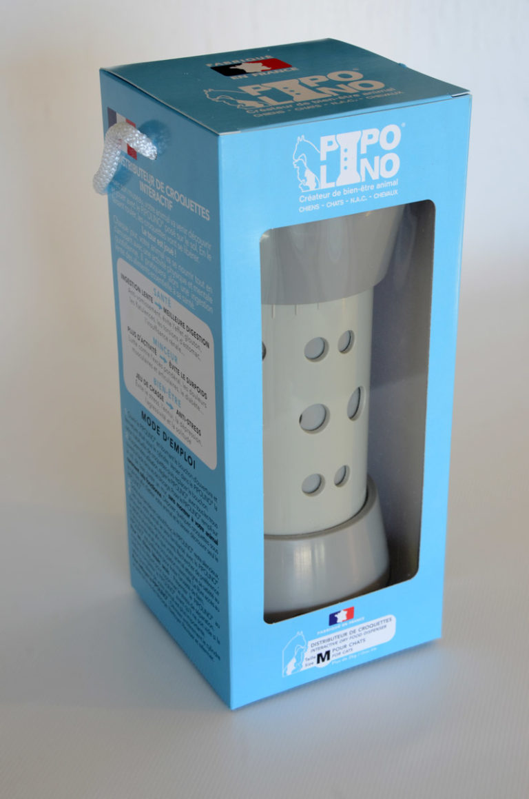PIPOLINO M Per Gatti - Distributore Di Crocchette Interattivo, Multicolore - Foto 7
